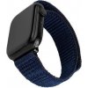 Nylonový športový remienok FIXED pre Apple Watch 42/44/45 mm, tmavomodrý