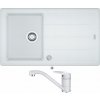 Franke BFG 611-86 biela ľad s excentrom + Franke FC 9541.094 NOVARA PLUS biela led