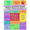 Adult Activity Book: An Adult Activity Book Featuring Coloring, Sudoku, Word Search And Dot-To-Dot