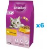 Whiskas Adult s lahodným kuracím mäsom 6 x 1,4 kg