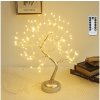 Aigostar LED Vianočná dekorácia 108xLED/3xAA/8 funkcií 45cm teplá biela B10303Y1X