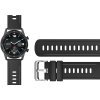 Aligator Watch 22 mm silikónový remienok čierny 22AW0003