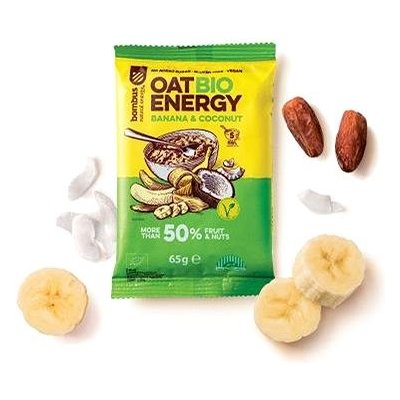 Bombus Oat Energy BIO banán kokos 300 g