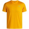 Pánske funkčné tričko s krátkym rukávom Under Armour LAUNCH SS oranžové 1382582-793 - XL