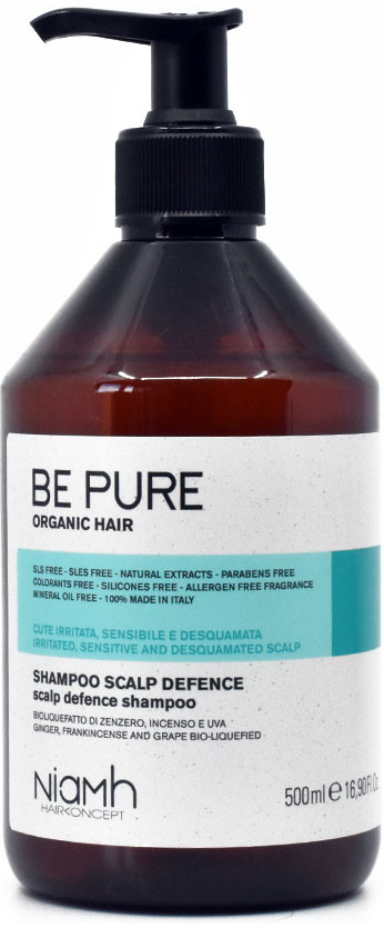 Niamh Be Pure Scalp Defence Shampoo 500 ml