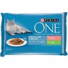 Purina One Junior SterilCat losos a moriak 4 x 85 g
