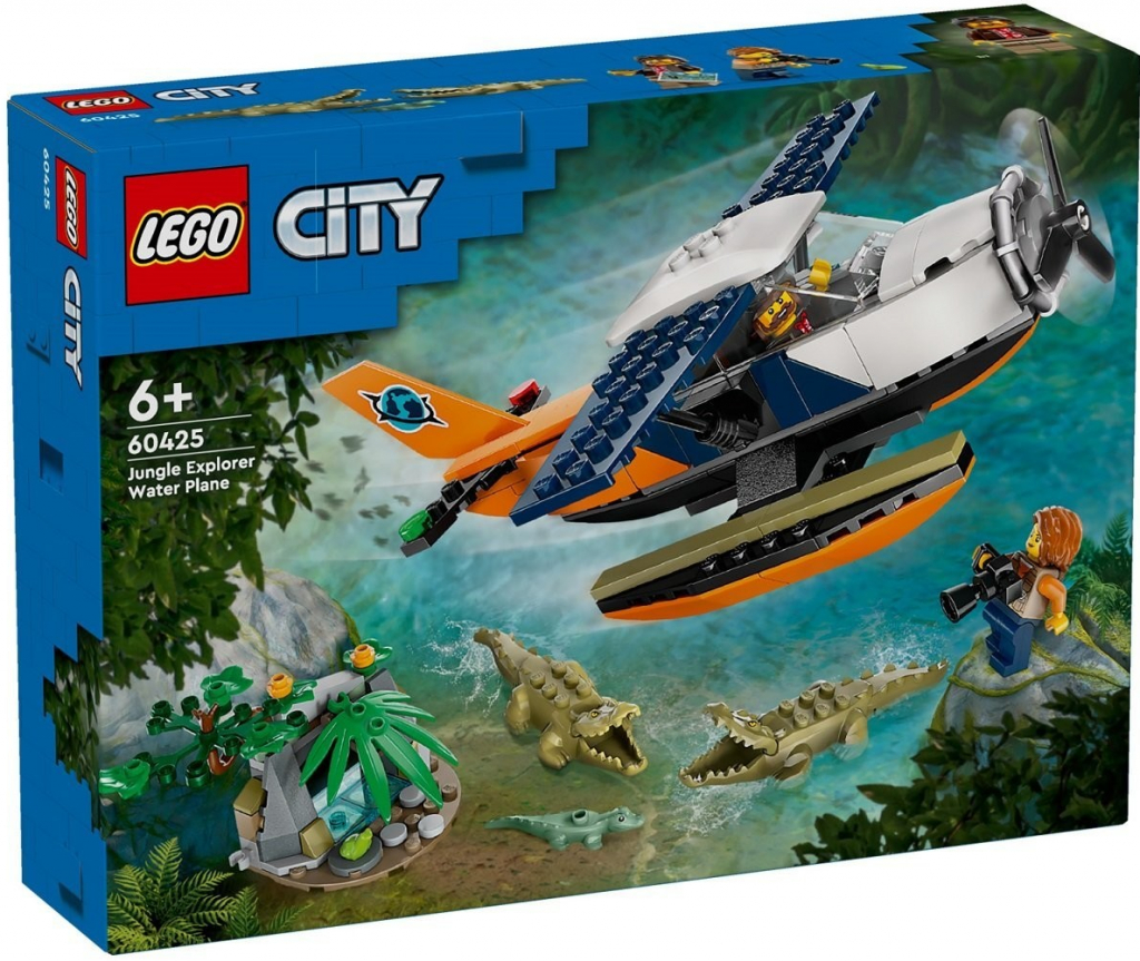 LEGO® City 60425 Vodné lietadlo na prieskum džungle