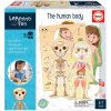 Náučná hra pre najmenších The Human Body Educa Učíme sa anatómiu ľudského tela s obrázkami 99 dielov od 4 rokov