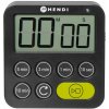 Hendi Časovač, HENDI, Čierna, 82x20x (H) 88mm