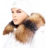Sikora Kožušinový lem na kapucňu - golier líška bluefrost golden LBGF 01/9 (68 cm)