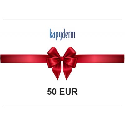 Kapyderm Darčeková poukážka (elektronická) 50 EUR