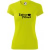 Harry - Espresso Patronum - Dámske Fantasy športové (dresovina) - 2XL ( Neonová žltá )