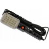 Pracovné LED svietidlo 230V 25 LED s magnetom a hákom