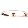 Brio World 36014 Vianočná vlaková sada s parnou lokomotívou na batérie (102236014)