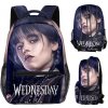 Detský / študentský batoh s potlačou celého obvodu motív Wednesday 1
