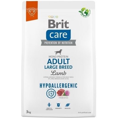 Brit Care Dog Hypoallergenic Adult Large Breed Lamb 3 kg