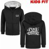 mikina s kapucňou METAL-KIDS Ozzy Osbourne (Logo) Čierna