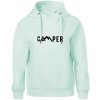 Camper nápis - Oversized mikina dámská Moon - kratšia + širšia - 2XL ( Frost )