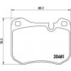 BREMBO Sada brzdových platničiek kotúčovej brzdy P 65 002