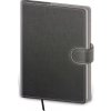 Flip A5 týždenný 2026 šedo/šedá