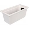 Plastkon Magnolie 2Smart samozavlažovací kvetináč 40 cm biela