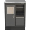 Dielenská skrinka s nerezovou pracovnou doskou | na odpadky | 680x465x950 mm Matabro SET-CA01067 SET-CA01067