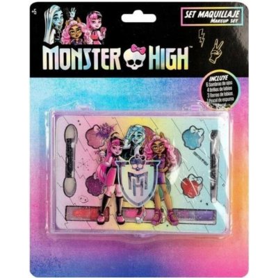Monster High sada krásy paletka s očnými tieňmi a rúžmi