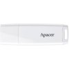 Apacer USB flash disk, USB 2.0, 64GB, AH336, biely, AP64GAH336W-1, USB A, s krytkou