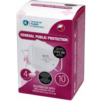 General Public Protection respirátor FFP2 10 ks