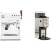 Ascaso Steel DUO PID PLUS, White&Wood + Lelit William PL72-P