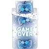 Jerry Fabrics Bavlnené obliečky 140x200 + 70x90 cm - Game over