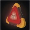 LED varovný trojuholník, nabíjací, COB LED+červená LED EMOS P45010