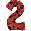 Amscan Balónik fóliový narodeninové číslo 2 Mickey Mouse 66 cm
