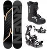 Raven Pulse snowboard + Raven Fastec FT360 black vázání + Raven Target ATOP obuv - 159 cm Wide + S (EU 35-40)
