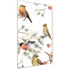 Vertikálny fotoobraz na skle Vtáky 50x100 cm