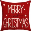 Obliečka na vankúš 45cm x 45cm s vianočným motívom MERRY CHRISTMAS
