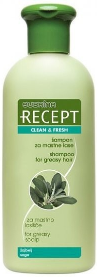 Subrína Recept Clean Fresh šampón na mastné vlasy 400 ml