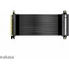 AKASA Riser black X2, 20 cm AK-CBPE01-20B