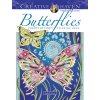 Creative Haven Butterflies Flights of Fancy Coloring Book (Sarnat Marjorie)