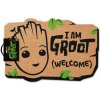 CurePink Marvel Groot Logo Maska FGE0042 hnědá 60 x 40 cm