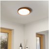 Eglo 901326-LED Kúpeľňové stropné svietidlo FUEVA LED/14,2W/230V pr.27,8cm IP44 čierna 901326 + záruka 5 rokov zadarmo