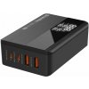 COLORWAY USB nabíječka/ 2x USB-A/ 2x USB-C/ 100W/ Černá CW-CHS041PD-BK