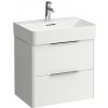 Laufen Spodná skrinka pod umývadlo 58,3 cm, biela matná H4022521102601