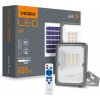 Solárne svetlomety 9x LED 20W 600lm 5000K IP65 VIDEX Súmrakový senzor s diaľkovým ovládaním