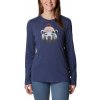 Columbia Dámske tričko Hidden Haven™ LS Tee modré Farba: Nocturnal, Unbe, Veľkosť: M