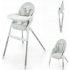 Kinderkraft skladacia stolička na kŕmenie 2v1 DINNLY