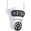 IMMAX NEO LITE Triple Smart venkovní, 355° 90° P/T, WiFi, 2MP+2MP+2MP