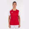 ACADEMY IV SHORT SLEEVE T-SHIRT RED WHITE XS