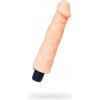 A-TOYS, realistický viacrýchlostný vibrátor, TPE, 19,5 cm
