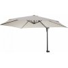 Garden-Shop Nástenný slnečník Casoria 3 m polyester hliník/oceľ - krémová
